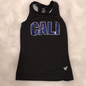 Girls Cali All Stars Bullets Tank YS